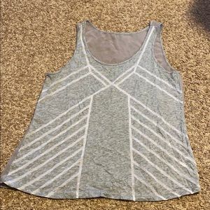 Mesh back tank top
